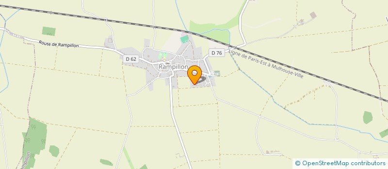 localisation de l'entreprise MONSIEUR LUCAS DAIAN  RAMPILLON