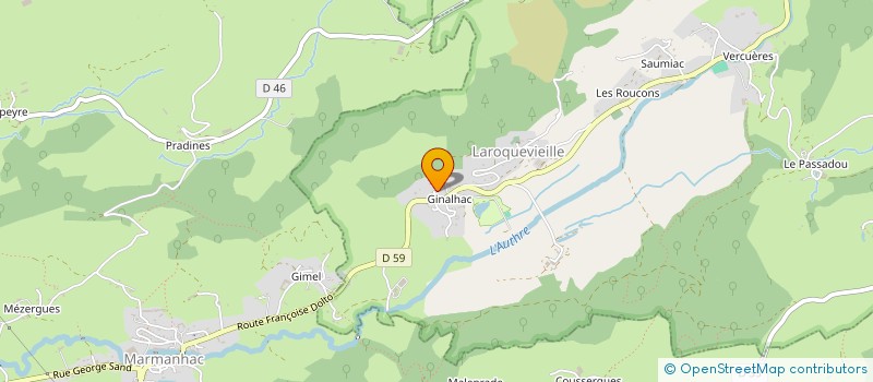 localisation de l'entreprise MONSIEUR LUCAS DAL MOLIN à LAROQUEVIEILLE
