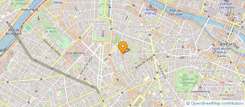 localisation de l'entreprise MONSIEUR LUCAS DAMESIN  PARIS