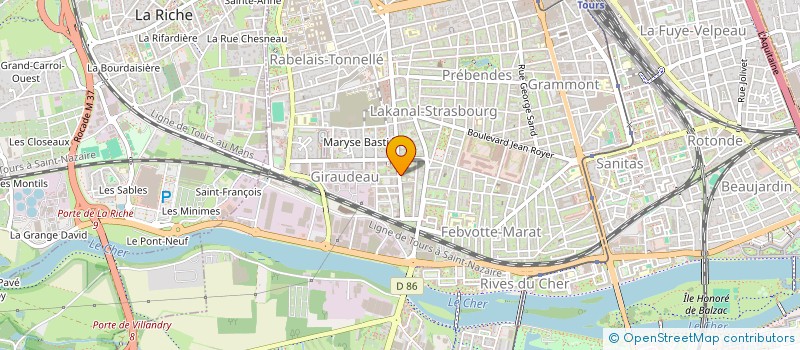 localisation de l'entreprise MONSIEUR LUCAS DANIEL  CESTAS