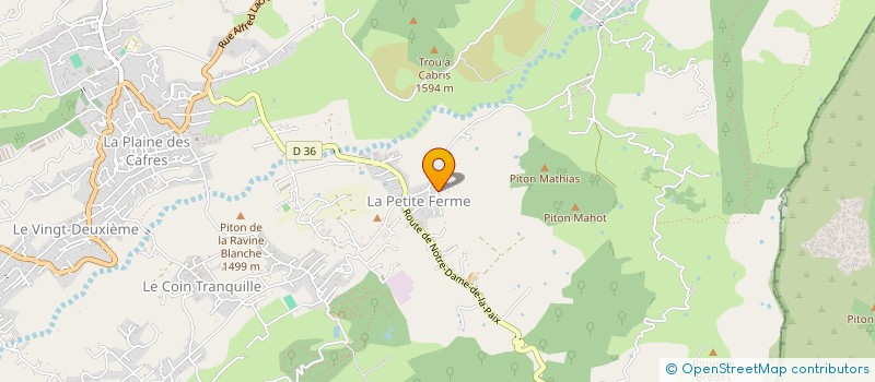 localisation de l'entreprise MONSIEUR LUCAS DANIEL PICARD  LE TAMPON