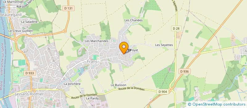 localisation de l'entreprise MONSIEUR LUCAS DAOUST à FRANS