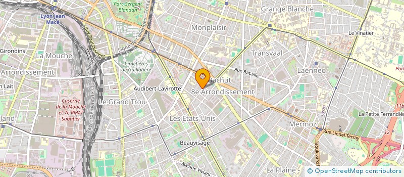 localisation de l'entreprise MONSIEUR LUCAS DAVEAU à LYON