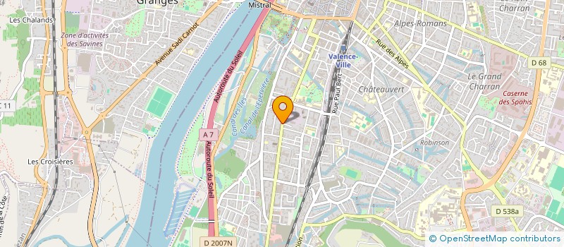 localisation de l'entreprise MONSIEUR LUCAS DE ANTONI  VALENCE