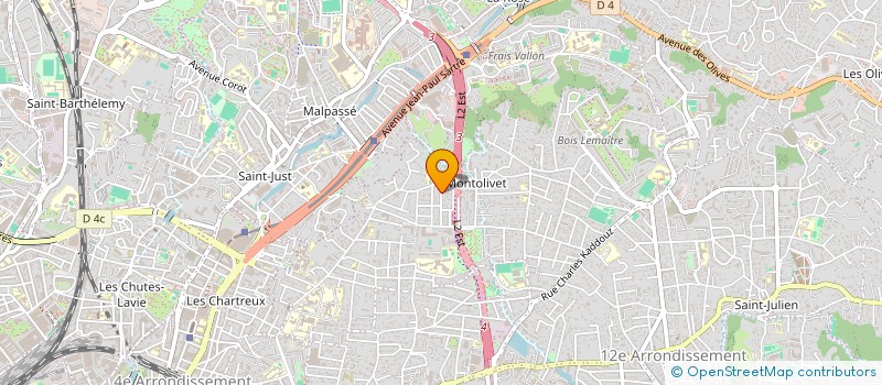 localisation de l'entreprise MONSIEUR LUCAS DE CARO à MARSEILLE