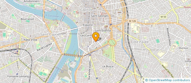 localisation de l'entreprise MONSIEUR LUCAS DE FUSTER à TOULOUSE