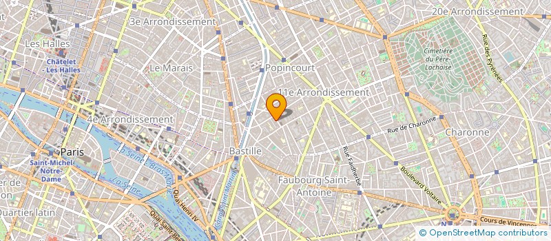 localisation de l'entreprise MONSIEUR LUCAS DE LIGT  PARIS