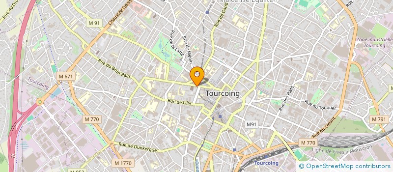 localisation de l'entreprise MONSIEUR LUCAS DECAMPEAUX  TOURCOING