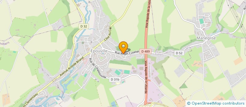 localisation de l'entreprise MONSIEUR LUCAS DEGUEUR  EPOUVILLE