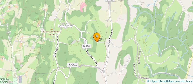 localisation de l'entreprise MONSIEUR LUCAS DELACENSERIE  BEAUREPAIRE