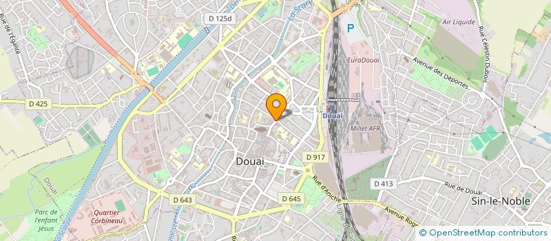 localisation de l'entreprise MONSIEUR LUCAS DELANOY à DOUAI