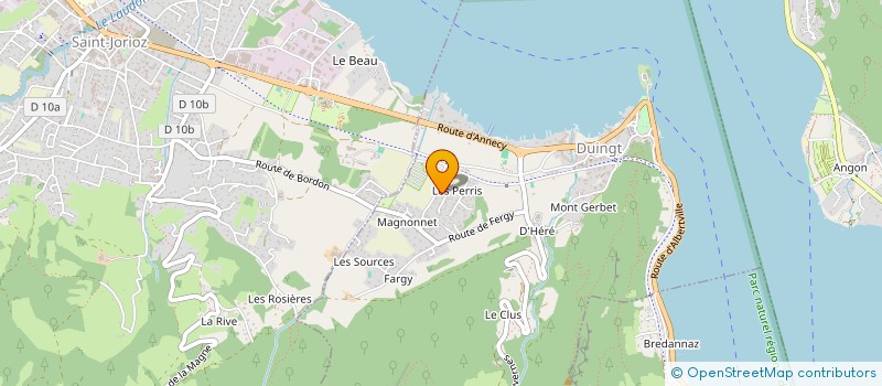 localisation de l'entreprise MONSIEUR LUCAS DELCLOY  DUINGT