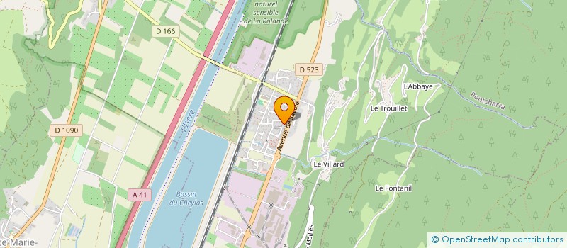 localisation de l'entreprise MONSIEUR LUCAS DELCROIX  LE CHEYLAS