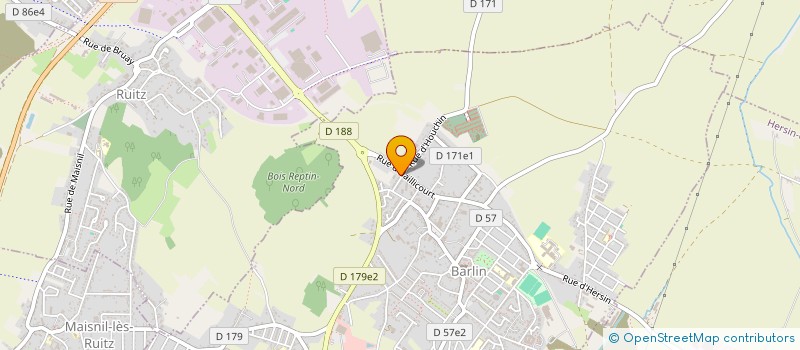 localisation de l'entreprise MONSIEUR LUCAS DELEAU  RONCQ