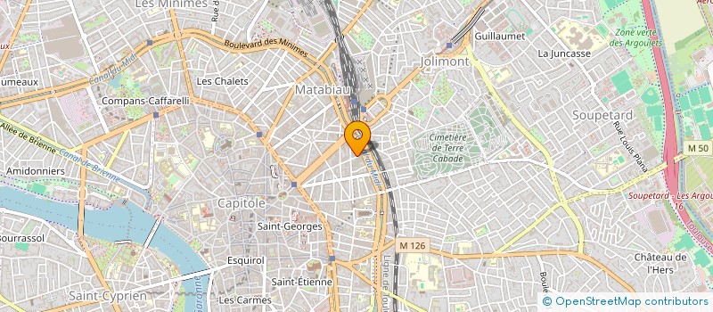 localisation de l'entreprise MONSIEUR LUCAS DELESTRE  TOULOUSE