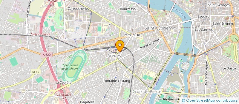 localisation de l'entreprise MONSIEUR LUCAS DEMARTY  TOULOUSE