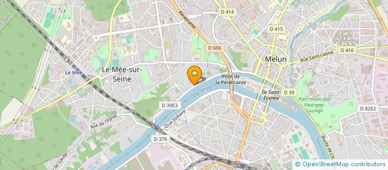 localisation de l'entreprise MONSIEUR LUCAS DENIS à LE MEE-SUR-SEINE