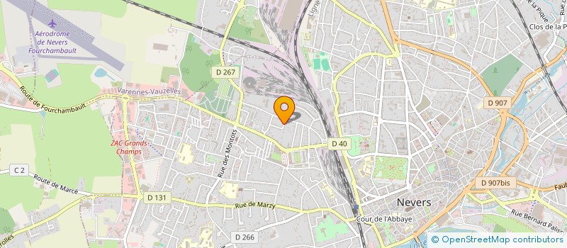 localisation de l'entreprise MONSIEUR LUCAS DENIZON à NEVERS