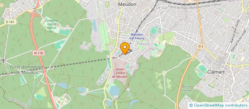 localisation de l'entreprise MONSIEUR LUCAS DEPERSIN à MEUDON