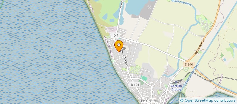 localisation de l'entreprise MONSIEUR LUCAS DEROSIERE à LE CROTOY
