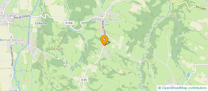 localisation de l'entreprise MONSIEUR LUCAS DESBOIS  BARBAZAN-DESSUS
