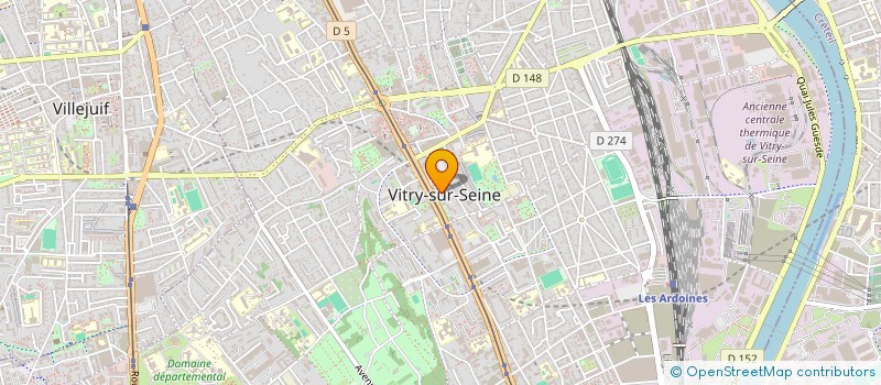 localisation de l'entreprise MONSIEUR LUCAS DESBONNEZ à VITRY-SUR-SEINE