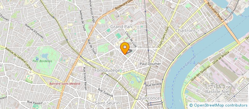 localisation de l'entreprise MONSIEUR LUCAS DESESBATS  BORDEAUX