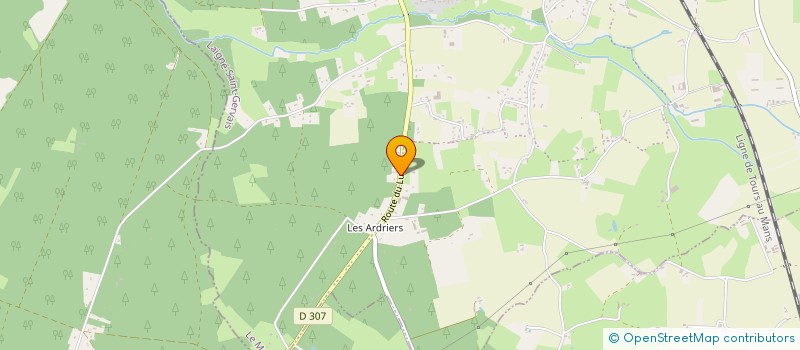 localisation de l'entreprise MONSIEUR LUCAS DESLANDES  SAINT-GERVAIS-EN-BELIN