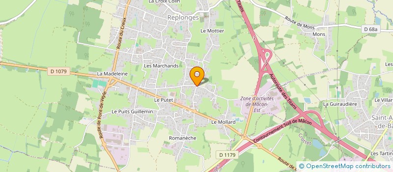 localisation de l'entreprise MONSIEUR LUCAS DESPLANCHES à REPLONGES