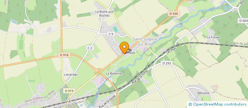 localisation de l'entreprise MONSIEUR LUCAS DESPLANQES à SAINT-SULPICE-SUR-RISLE
