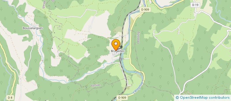 localisation de l'entreprise MONSIEUR LUCAS DEWAMME  TORSIAC