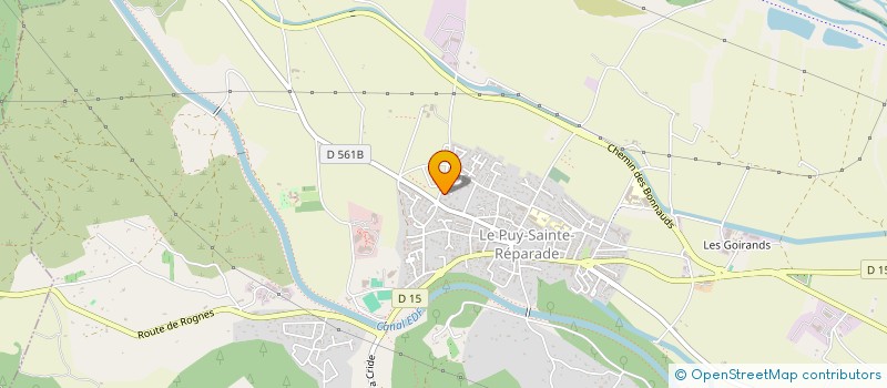 localisation de l'entreprise MONSIEUR LUCAS DI MARIA  LE PUY-SAINTE-REPARADE