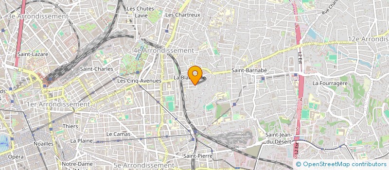 localisation de l'entreprise MONSIEUR LUCAS DI MERCURIO  MARSEILLE