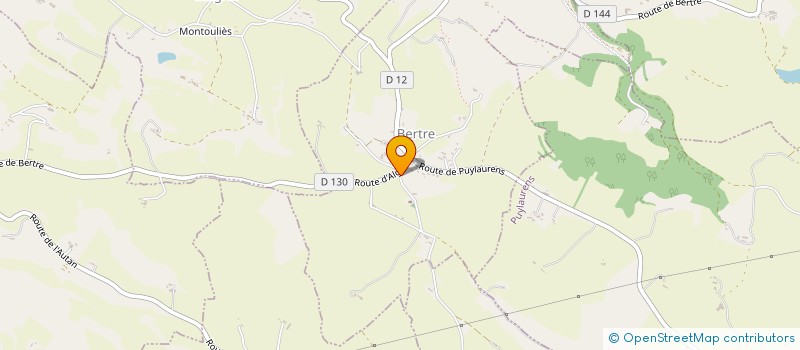 localisation de l'entreprise MONSIEUR LUCAS DI SALVO  BERTRE