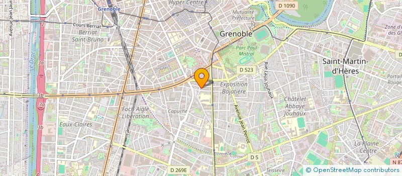 localisation de l'entreprise MONSIEUR LUCAS DIATCHENKO  GRENOBLE