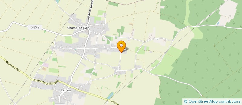 localisation de l'entreprise MONSIEUR LUCAS DION  SAINT-GEORGES-LES-BAILLARGEAUX