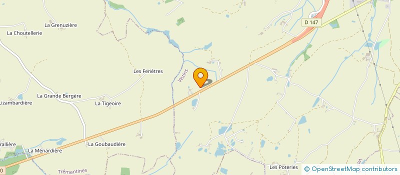 localisation de l'entreprise MONSIEUR LUCAS DIXNEUF  CHANTELOUP LES BOIS