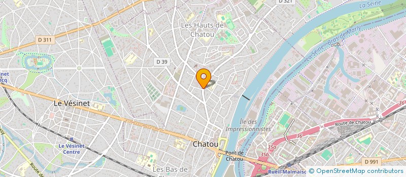 localisation de l'entreprise MONSIEUR LUCAS DO AMARAL CASTRO  CHATOU