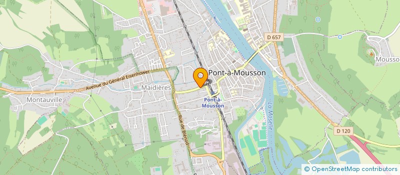 localisation de l'entreprise MONSIEUR LUCAS DOS SANTOS  PONT-A-MOUSSON