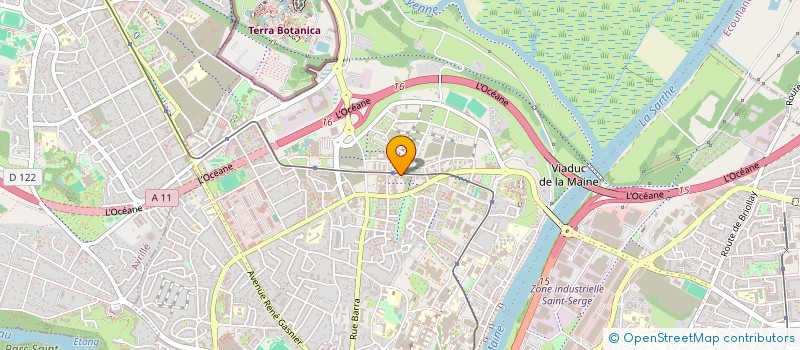 localisation de l'entreprise MONSIEUR LUCAS DOUILLARD à ANGERS