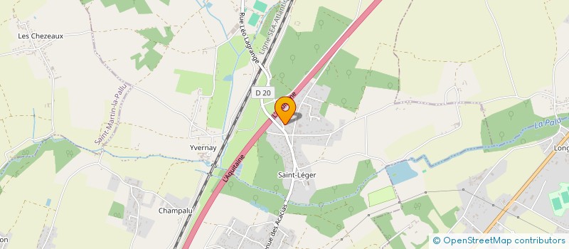 localisation de l'entreprise MONSIEUR LUCAS DRAKE DEL CASTILLO  JAUNAY-MARIGNY