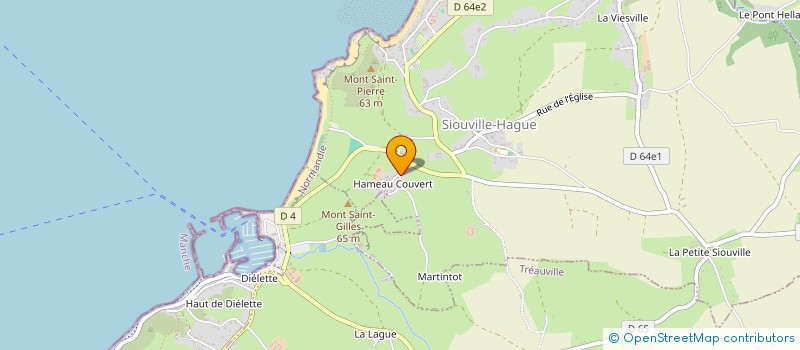 localisation de l'entreprise MONSIEUR LUCAS DRINNHAUSEN  SIOUVILLE-HAGUE