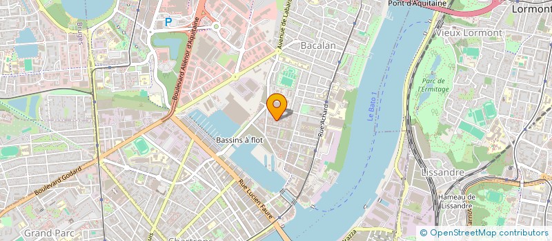 localisation de l'entreprise MONSIEUR LUCAS DROUHIN  BORDEAUX