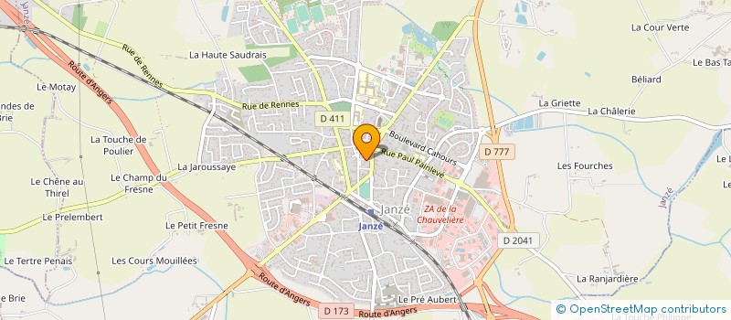 localisation de l'entreprise MONSIEUR LUCAS DUBOIS  JANZE