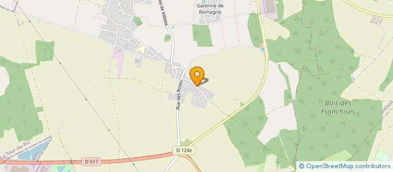 localisation de l'entreprise MONSIEUR LUCAS DUCHAMP  VILLETTE-D'ANTHON