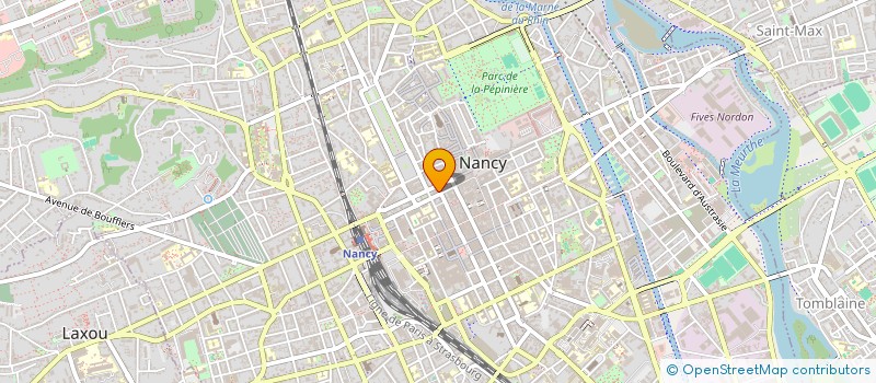 localisation de l'entreprise MONSIEUR LUCAS DUGRAVOT  SAINT-NICOLAS-DE-PORT