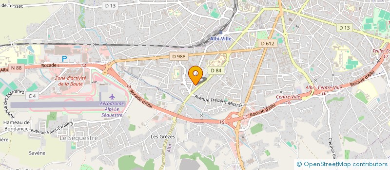 localisation de l'entreprise MONSIEUR LUCAS DULIN à ALBI