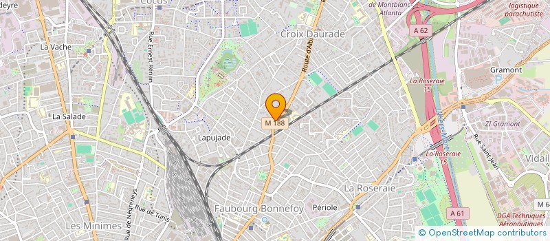 localisation de l'entreprise MONSIEUR LUCAS DUPONT à TOULOUSE