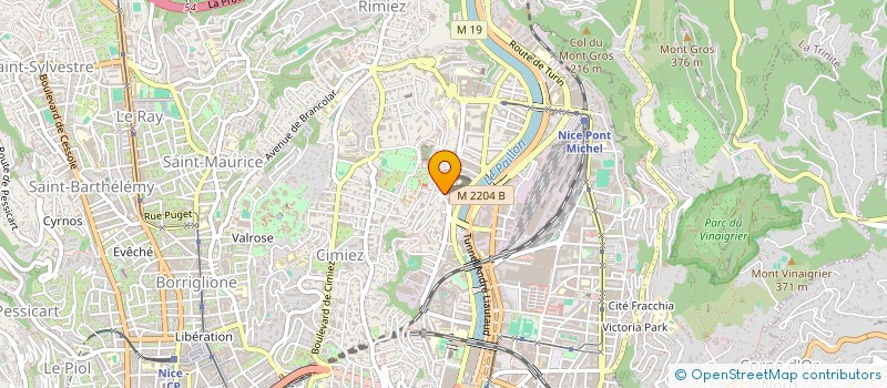 localisation de l'entreprise MONSIEUR LUCAS DUPREZ  NICE