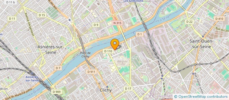 localisation de l'entreprise MONSIEUR LUCAS DUPUIS à CLICHY